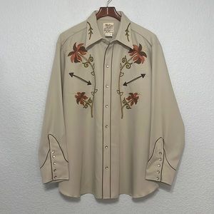 Vintage H Bar C Ranchwear Western Pearl Snap Shirt